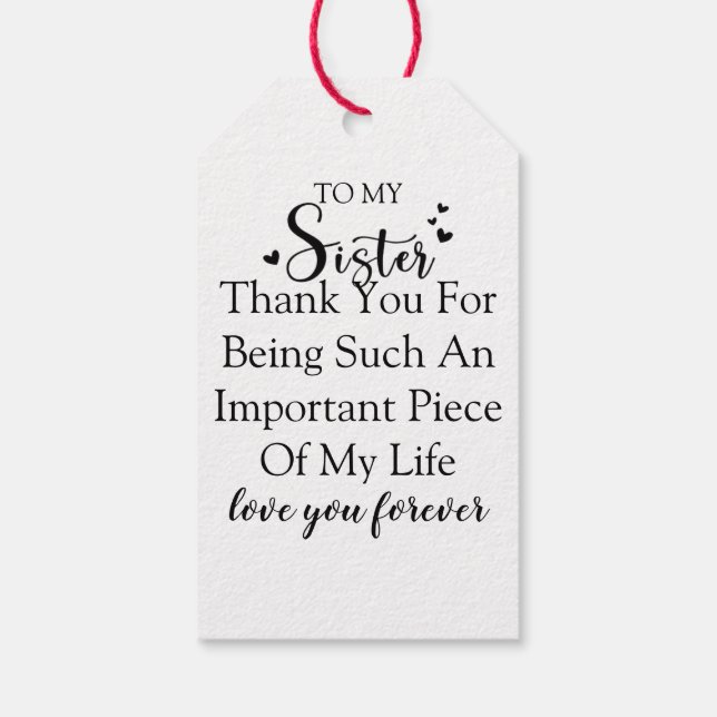 Tack för att vara i mitt liv presentetikett (Baksidan)