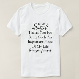 Tack för att vara i mitt liv t shirt