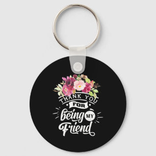 Tack för att vara mina vänner nyckelring