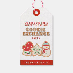 Tack för att vara så söt God Jul Cookie Gi Presentetikett