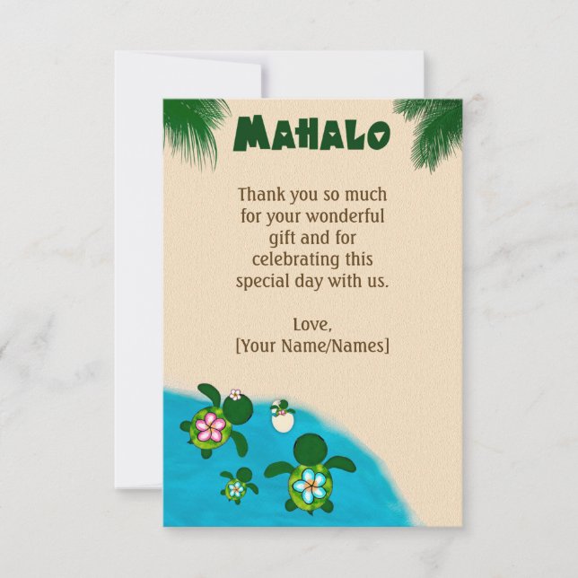 Tack för baby shower för familj för kort (Framsida)