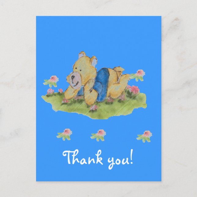 Tack för baby-vykort vykort (Framsida)