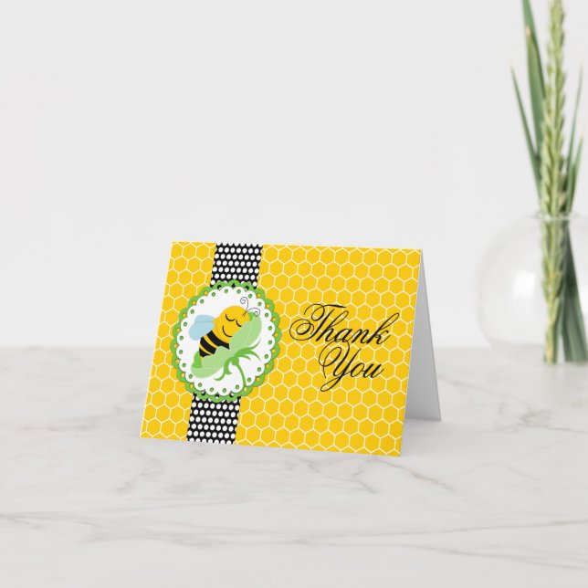 Tack för babybabyskor kort (Framsida)