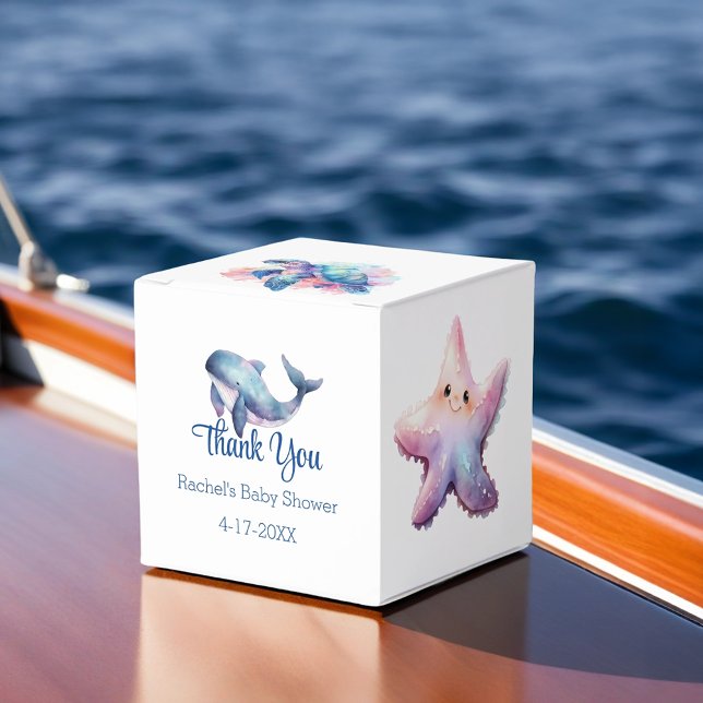 Tack för babyskor för akvatiska vänner presentaskar (Skapare uppladdad)