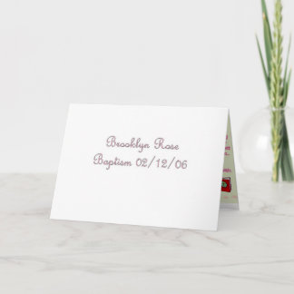 Tack för Baptism presenter