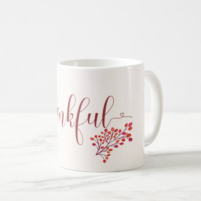 Tack för Berries. Kaffemugg (Framsida höger)
