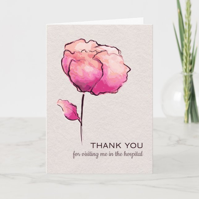 Tack för besök på sjukförsäkringskortet kort (Framsida)