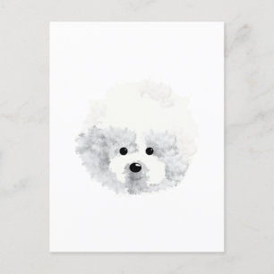 Tack för Bichon Frise hund-kortet Vykort