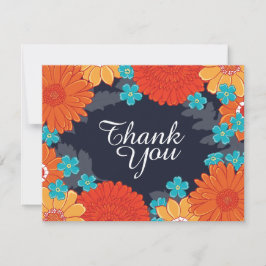 Tack för bin och Blommar Kort