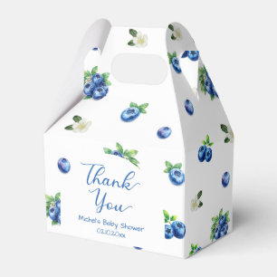 Tack för Blåbärs Baby Shower Presentaskar