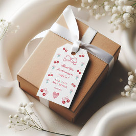 Tack för Blommande Bebis Baby Shower Presentetikett