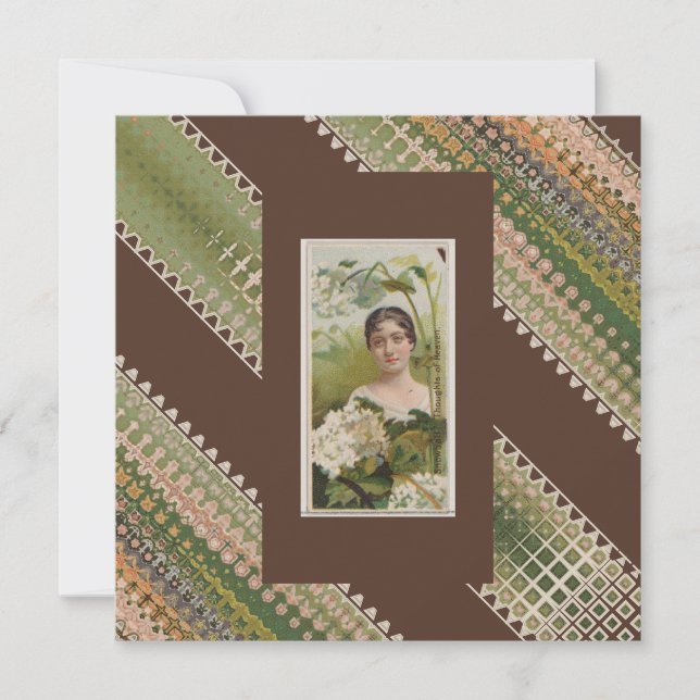 tack för Blommigt av födelsedag i 50 Anpassningsba (Framsida)