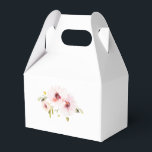 Tack för Blommigt av vintage Presentaskar<br><div class="desc">Hämta snabbknappen utan tidslinje till evenemanget med de här vintage-blommigtens favoritrutor. De har en vackert designad mönster av handmålade blommor i mjuk rosa och är perfekt för att lägga till en elegant, mysigt beröring till bröllop, party eller speciellt firande. En snyggt och ett charmerande sätt att presentera dina gåvor och...</div>
