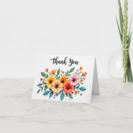 Tack för blommigten kort