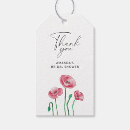 Tack för blommigtens möhippa, märkre presentetikett