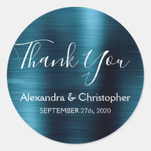 Tack för Blue Wedding Favor