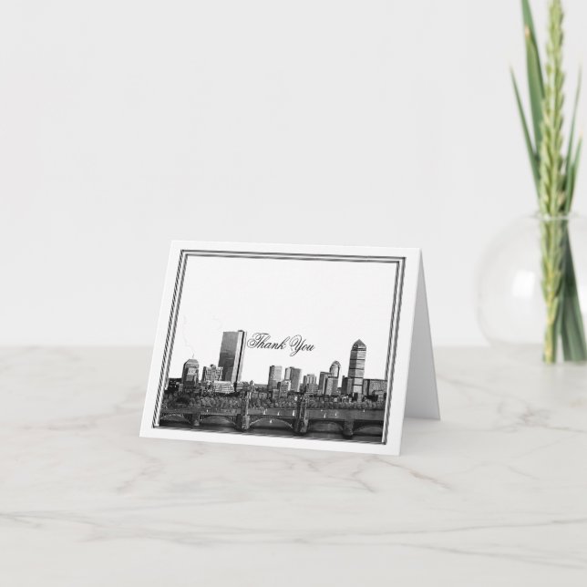 Tack för Boston destinationsbröllop (Framsida)