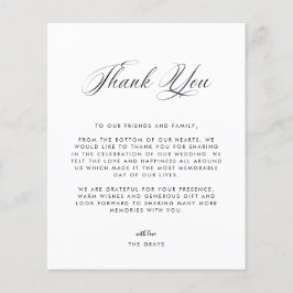 Tack för Bröllop-foto