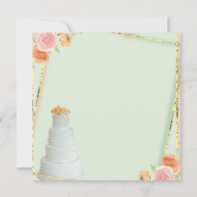 Tack för bröllop-kortet (Baksida)