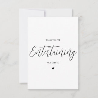 Tack för bröllop-leverantören - DJ/Band