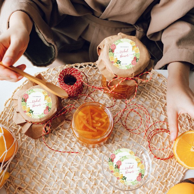 Tack för bröllopsdusch för blivande bruden med tro runt klistermärke (Skapare uppladdad)