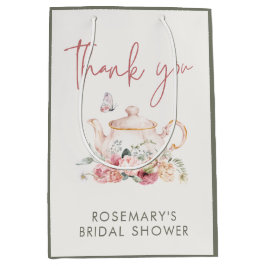 Tack för bröllopsdusch med tekoppling