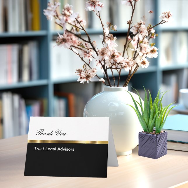 Tack för Classy Business Kort (Skapare uppladdad)