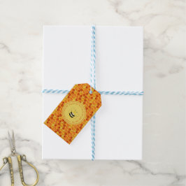 Tack för cute Bee Beed Baby Shower Presentetikett