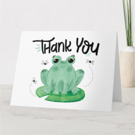 Tack för Cute Frog-kortet