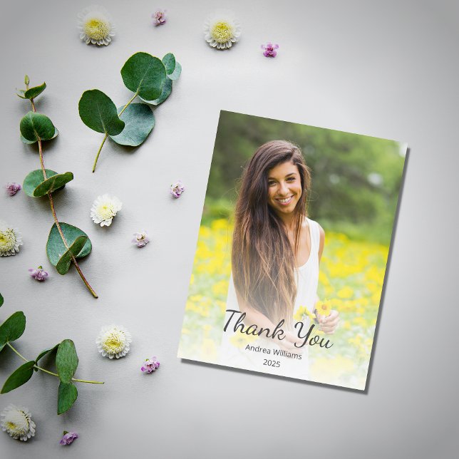 Tack för dagens klass av 2025 Studenten Vykort (Skapare uppladdad)