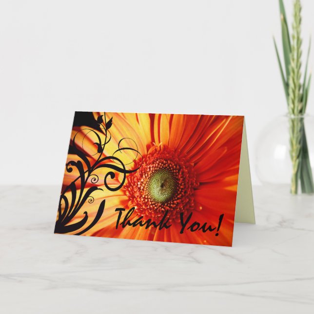 Tack för Daisy av orange (Framsida)