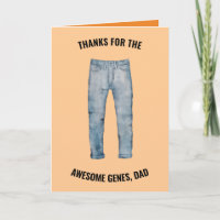 Tack för de fantastiska generna Pappa Fars dag