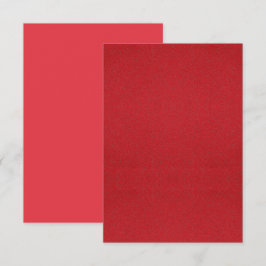 Tack för Deep Red Anpassningsbar-kortet Kort