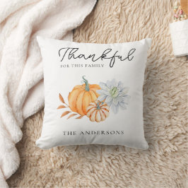 Tack för den här Chicen för familjens Thanksgiving Kudde
