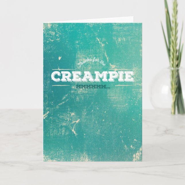 Tack för den kräm- pajen! (Framsida)