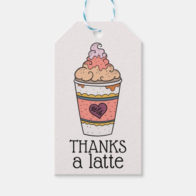 Tack för den senaste Tackens Märkre Presentetikett (Framsidan)