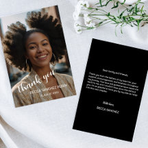 Tack för det enkla skriptkortet studenten