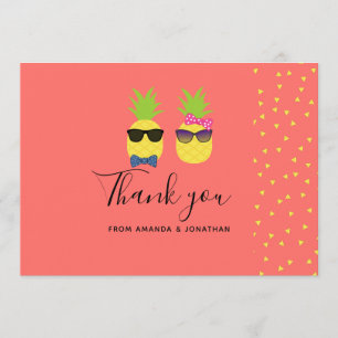 Tack för det exotiska tropiska sommarklossonsbröll