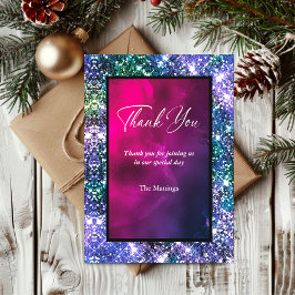 Tack för det grå piskblåa lilan kort