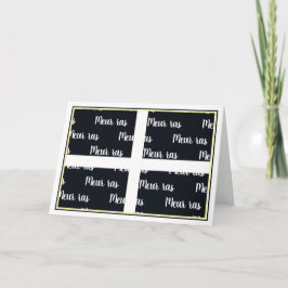 Tack för det korniska språket! kort