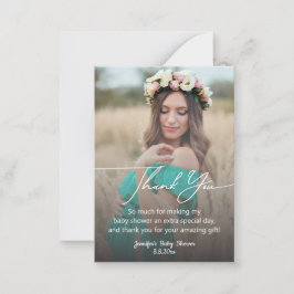 Tack för det moderna handskriftsprogrammet för bab anteckningskort