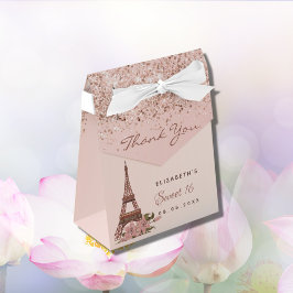 Tack för det svenska 16 ro-guld Paris Presentaskar