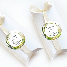 Tack för det tack du har för Vår-skogen Runt Klistermärke