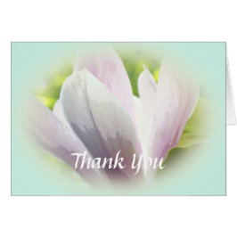 Tack för det vackra blommigten. hälsningskort