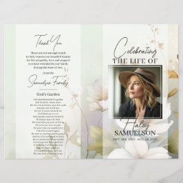 Tack för det vanliga PROGRAMMET Memorial Wildblomm