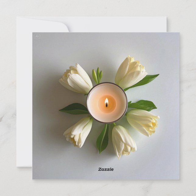 Tack för det varje dag julkort (Baksida)