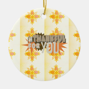 "Tack för dig" Ornament: En symbol för Kärlek Julgransprydnad Keramik