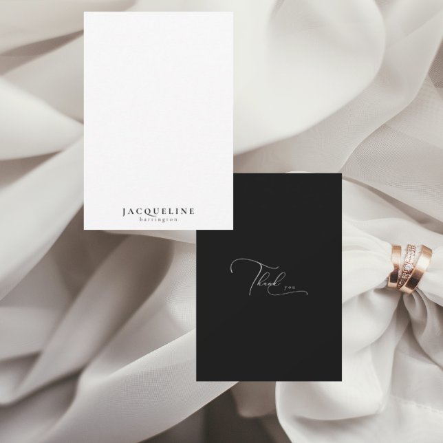 Tack för din B/W-Anpassningsbar Kort (Skapare uppladdad)