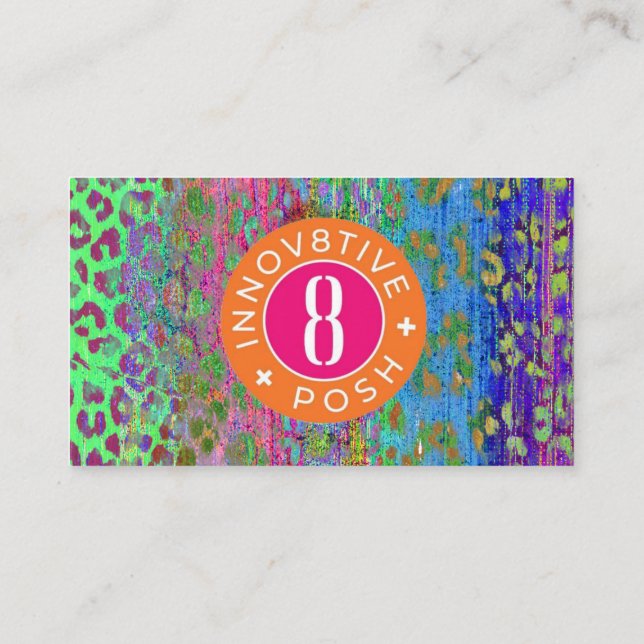 Tack för din beställning Innov8tive Posh Card Visitkort (Baksida)