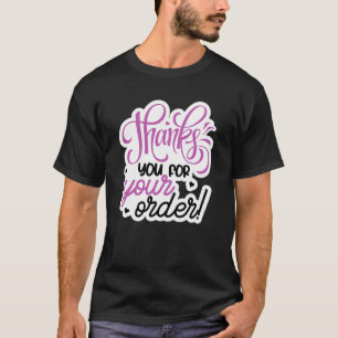Tack för din beställning t shirt